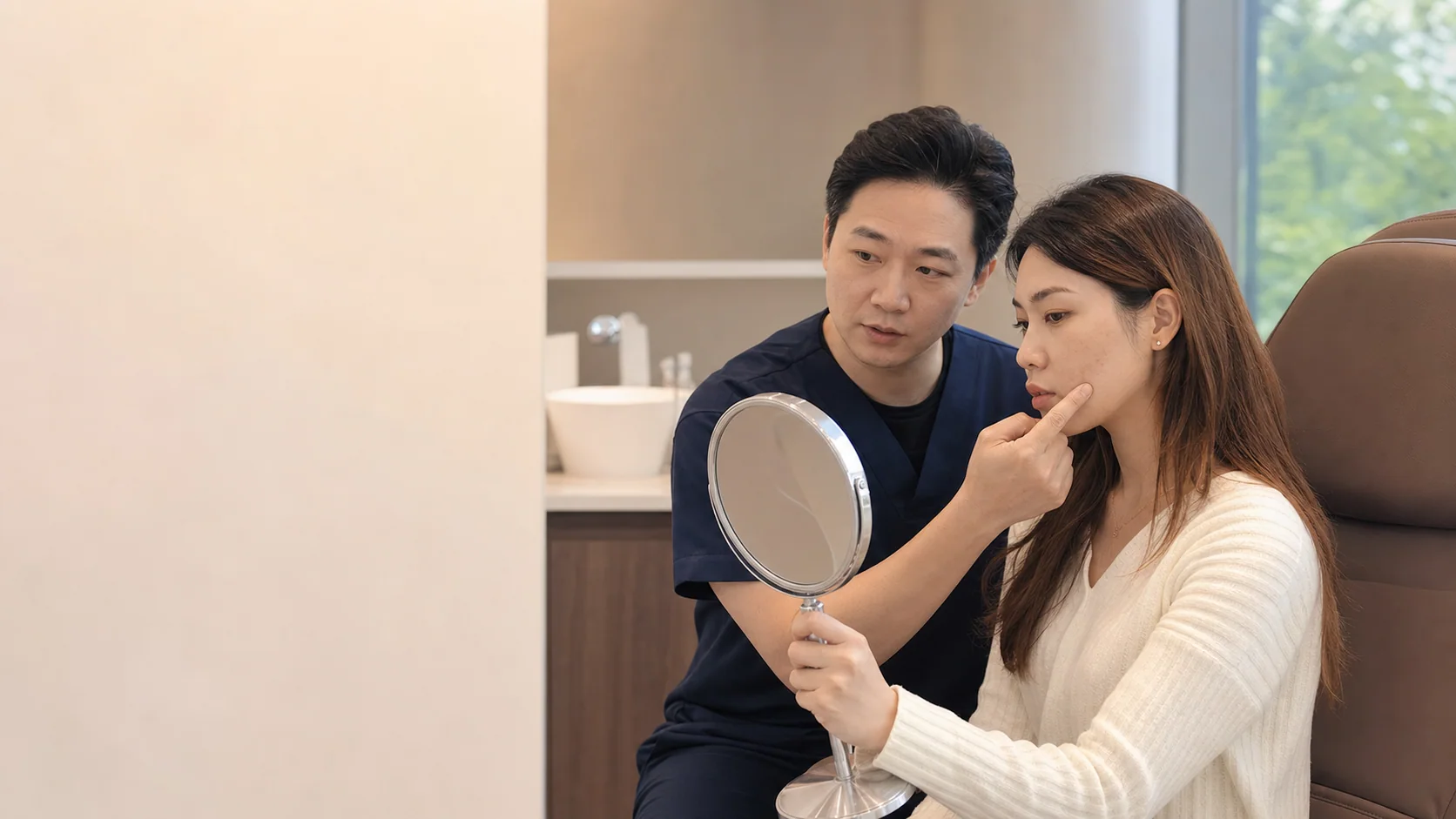 Doctor-led skin consultation at Dr Plus skin clinic Johor Bahru