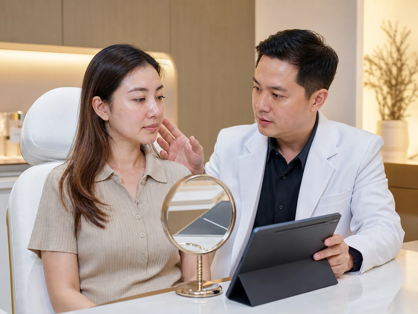Recurring concerns discussed during a doctor-led consultation